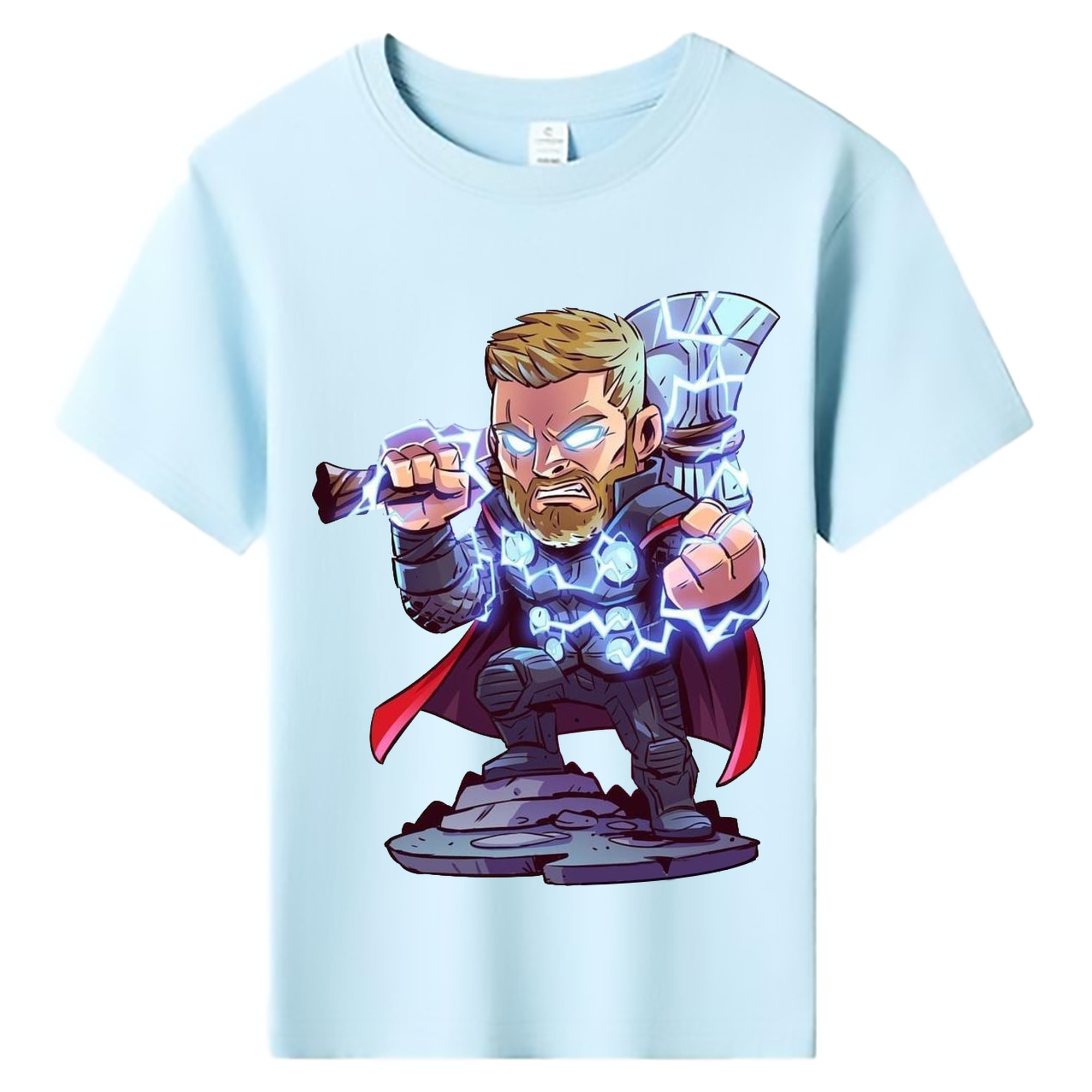 （画像用） アベンジャーズ The Avengers 綿100％キッズTシャツ（フロントプリント）